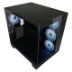  LC Power Gaming 809B - Dark Storm_X táp nélküli ablakos ház fekete (LC-809B-ON) 