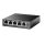  TP-Link TL-SG105MPE 10/100/1000Mbps 5 portos mini switch 