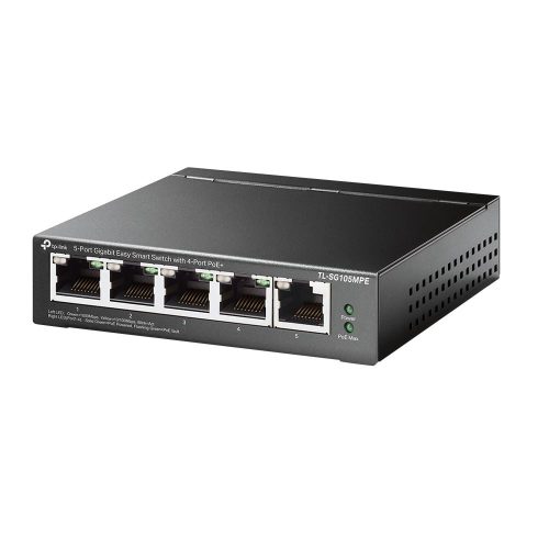  TP-Link TL-SG105MPE 10/100/1000Mbps 5 portos mini switch 