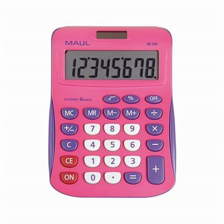  Maul MJ 550 számológép pink-lila (7263422) 
