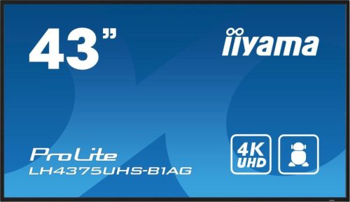  43" iiyama ProLite LH4375UHS-B1AG LED Display 