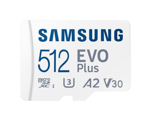  512GB microSDXC Samsung EVO Plus + adapter (MB-MC512SA/EU) 