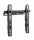  Gembird WM-42F-02 fix TV fali konzol 23”-42”' 40kg-ig 