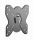  Gembird WM-42F-03 fix TV fali konzol 23''-42'' 25kg-ig 