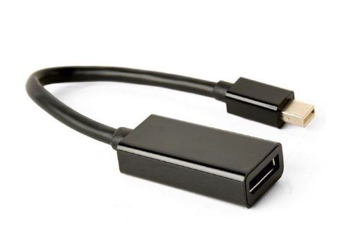  Gembird Cablexpert 4K mini DisplayPort adapter fekete (A-mDPM-DPF4K-01) 