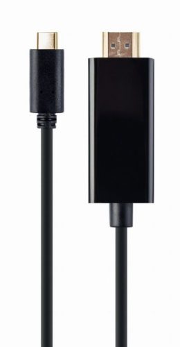  Gembird Cablexpert USB-C - HDMI adapter 4K, 60Hz, 2m fekete (A-CM-HDMIM-02) 