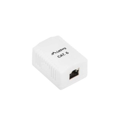  Lanberg falon kívüli aljzat CAT.6 FTP árnyékolt 1xRJ45 (OS6-0001-W) 