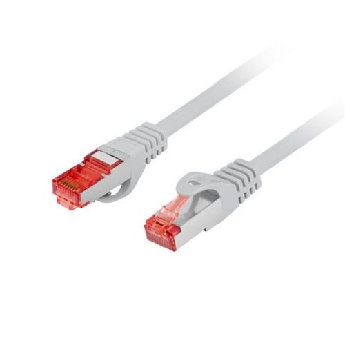  Lanberg CAT.6 S/FTP LSZH patch kábel 1m szürke (PCF6-10CU-0100-S) 