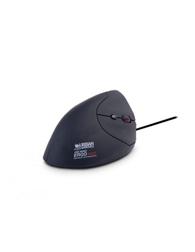  Urban Factory ERGO Next ergonomikus jobbkezes hanyattegér fekete (EMR01UF-N) 