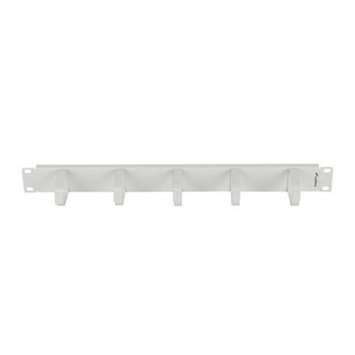  Lanberg 1U 19" gyűrűs kábelrendező panel szürke (AK-1701-S) 