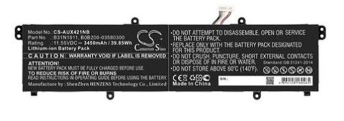  Cameron Sino utángyártott ASUS B0B200-03580300 akkumulátor (CS-AUX421NB) 