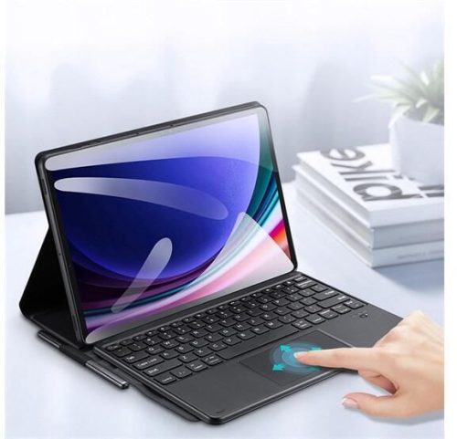  Dux Ducis Samsung Galaxy Tab S9 FE Plus WIFI bluetooth angol billentyűzet + érintő pad (GP-155205) 