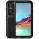  Love Mei Powerful defender Samsung Galaxy S22 Ultra 5G tok fekete (GP-121271) 