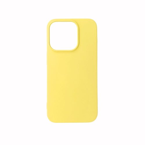  Cellect iPhone 15 Pro prémium szilikon tok citromsárga (CEL-PREM-IPH15PR-Y) 