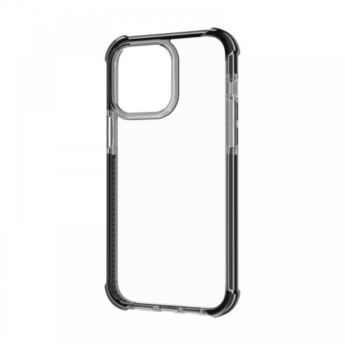  Cellect iPhone 15 Pro Max ütésálló szilikon tok átlátszó-fekete (CEL-SCK-IPH15PM-BK) 