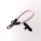  Cellect szövet csuklópánt szilikon tokhoz pink (CEL-STRING-FAB-P) 