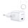  JOYROOM Type-C mini hálózati töltő 20W, Type-C-Type-C kábellel fehér (6941237126405) 