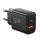  Joyroom JR-TCF05 USB-A/USB-C 20W hálózati töltő fekete 