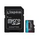 1TB microSDXC Kingston Canvas Go! Plus UHS-I U3 V30 A2 + adapter (SDCG3/1TB) 