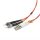  Gembird Duplex optikai kábel 1m narancs OEM (CFO-LCST-OM2-1M) 
