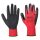  PORTWEST Flex Grip latex védőkesztyű L-es méret piros-fekete (A174R8RL) 