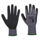  PORTWEST Dermiflex Aqua nitril védőkesztyű XL-es méret szürke-fekete (AP62G8RXL) 