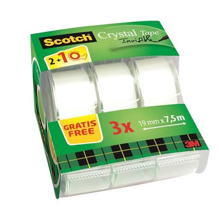  3M Scotch ragasztószalag (19mm x 7,5m) és adagoló csomag (7100088375) 