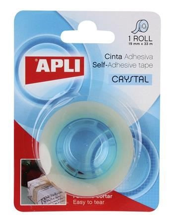  APLI Crystal magasfényű ragasztószalag 19mm x 33m (11167) 