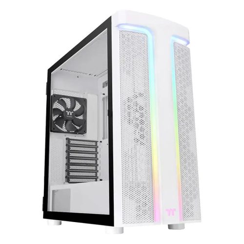  Thermaltake H590 TG Snow ARGB táp nélküli ablakos ház fehér (CA-1X4-00M6WN-00) 