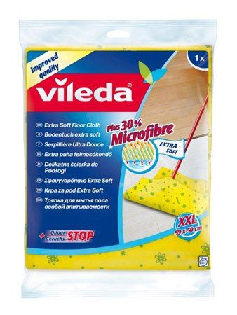  Vileda XXL felmosó kendő 30% mikroszállal sárga (KHTV30) 