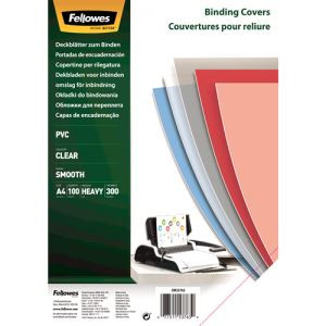  Fellowes víztiszta előlap spirálozáshoz, 300 mikron, A4 (53763) 