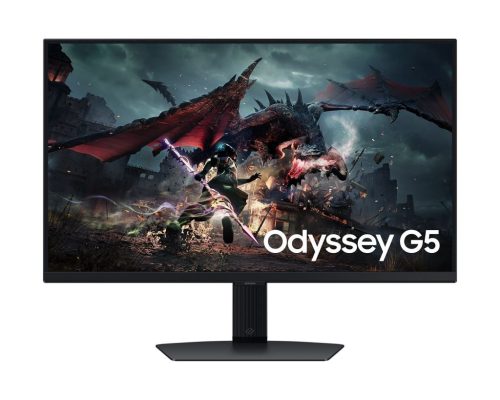  27" Samsung Odyssey G5 G50D QHD sík Gaming monitor fekete (LS27DG502EUXEN) 