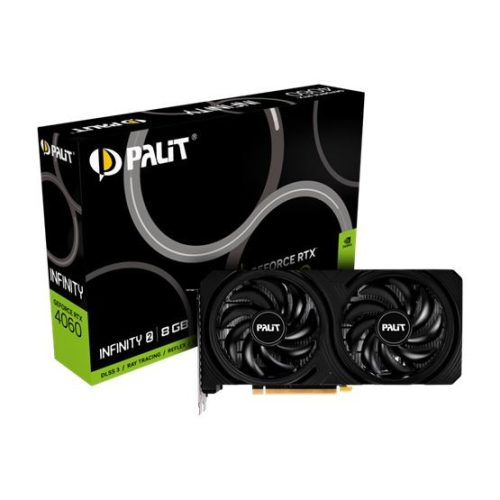  Palit GeForce RTX 4060 8GB Infinity 2 videokártya (NE64060019P1-1070L) 