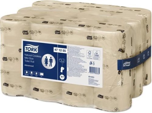  Tork Advanced Mid-Size T7 rendszerhez, 2 rétegű toalettpapír natúr (471255) 