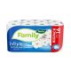  Tento Family White 2 rétegű, kistekercses, 16 tekercs toalettpapír fehér (229441) 