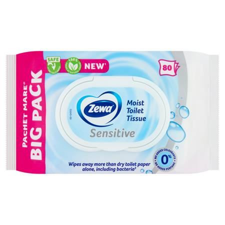  Zewa nedves toalettpapír 80db sensitive (9631) 