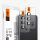  Spigen Glass tR EZ Fit Optik Pro Samsung Galaxy S23 FE kameravédő fekete kerettel (AGL06987) 