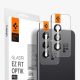  Spigen Glass tR EZ Fit Optik Pro Samsung Galaxy S23 FE kameravédő fekete kerettel (AGL06987) 