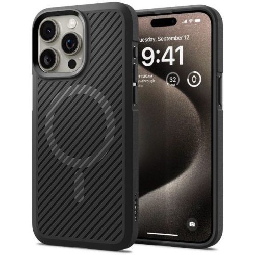  Spigen Core Armor (MagFit) iPhone 15 Pro Max tok fekete (ACS06442) 