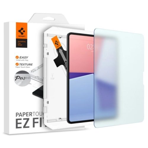  Spigen Paper Touch EZ Fit Apple iPad Pro 13 (2024) kijelzővédő (AGL07794) 