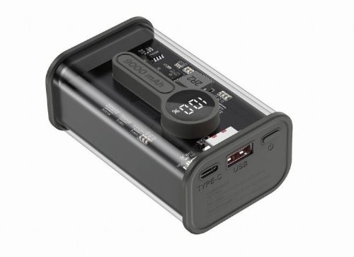  Gembird PB09-TQC3-01 QC3.0 gyorstöltő Power Bank 9000mAh fekete 