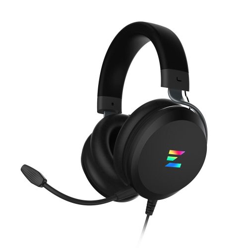  Zalman ZM-HPS610 7.1 Surround Gaming mikrofonos fejhallgató fekete 