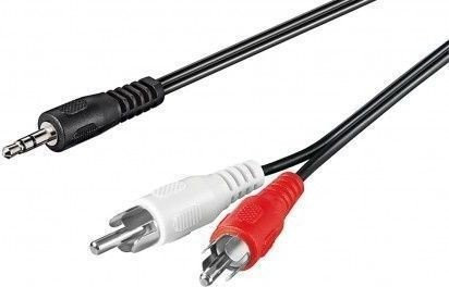  goobay kábel 3.5mm -> 2xCinch 5m (50195) 