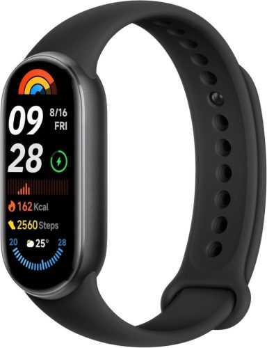  Xiaomi Smart Band 9 aktivitásmérő Midnight Black (BHR8337GL) 