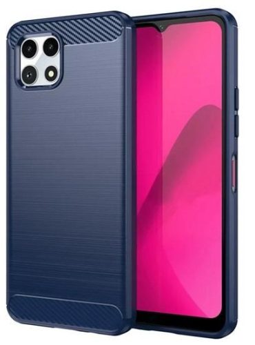  Gigapack T Phone 2 5G karbon mintás tok sötétkék (GP-158652) 