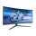 34" Philips 34M2C6500/00 ívelt monitor 