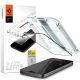  Spigen Glass tR EZ Fit HD iPhone 15 Pro edzett üveg kijelzővédő fekete peremmel (AGL06899) 