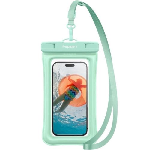  Spigen Aqua Shield Floating A610 univerzális vízálló tok mentaszínű (ACS06012) 