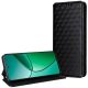  Gigapack Honor 200 Lite rombusz mintás fliptok fekete (GP-157694) 