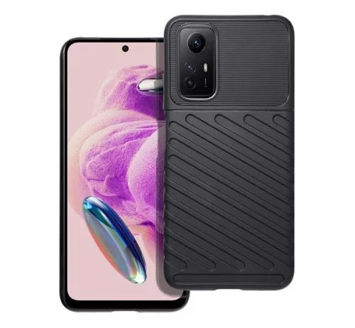  Forcell Thunder Xiaomi Redmi Note 12SC tok fekete (91113) 